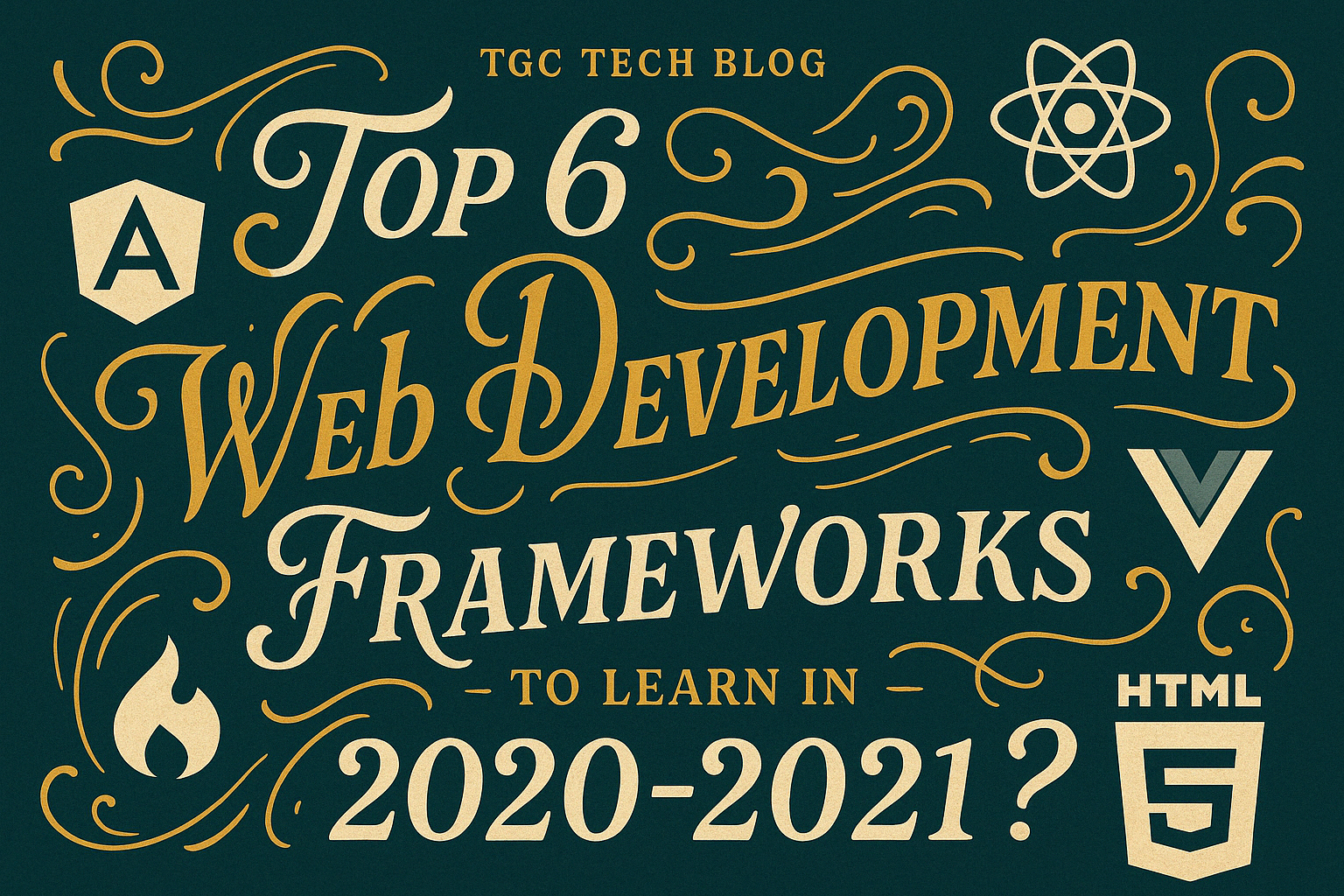 Top 6 Web Development Frameworks to learn in 2020-2021?